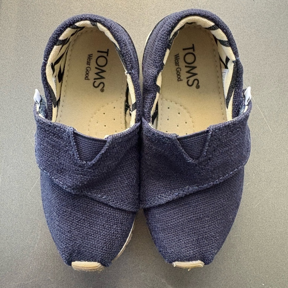TOMS Toddler Dark Blue